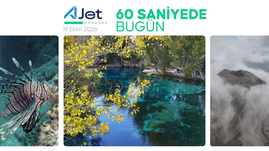 60 saniyede bugün (19 Ekim 2026) haber görseli