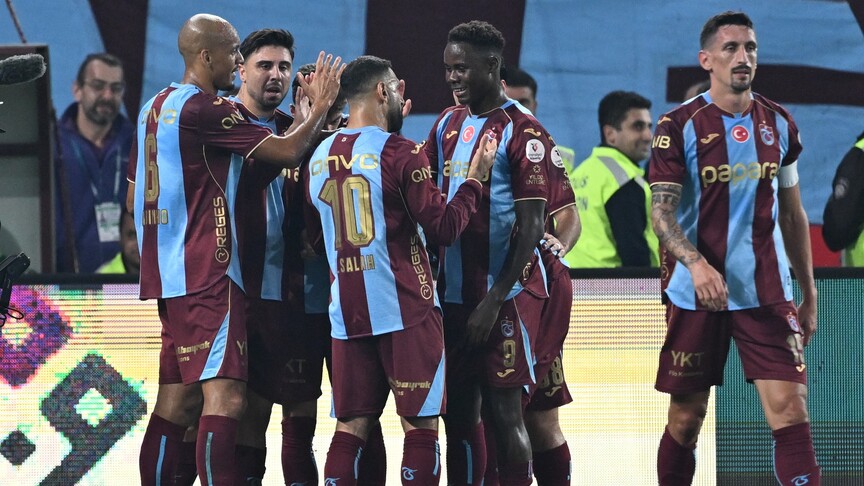 Trabzonspor, sahasında Beşiktaş'ı yendi