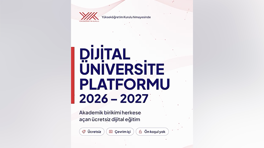Dijital Üniversite Platformu başvuruları yarın sona erecek haber görseli