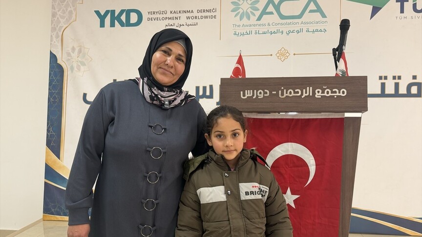 Lübnan'ın doğusunda Türkmen çocuklar için Türkçe eğitim merkezi açıldı