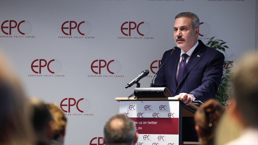 Dışişleri Bakanı Fidan, Brüksel'de Avrupa Politika Merkezinde hitapta bulundu haber görseli