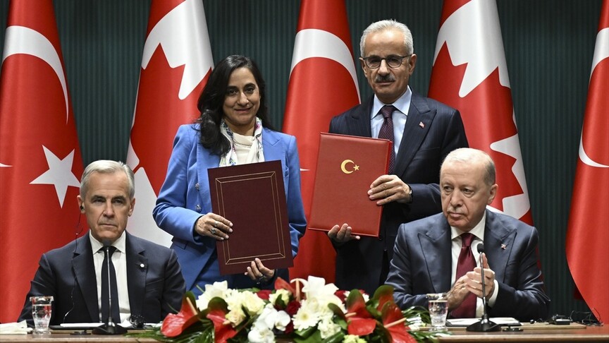 Türkiye ile Kanada arasında 3 anlaşma imzalandı haber görseli