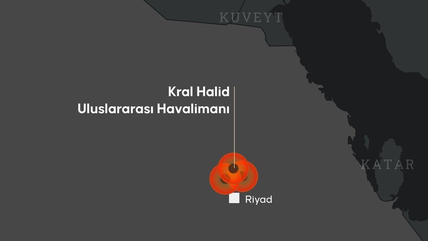 Suudi Arabistan'daki Kral Fahd Uluslararası Havalimanı'na yönelik saldırıda 1 kişi öldü, 8 kişi yaralandı