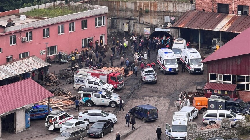 Zonguldak'ta maden ocağında grizu patlamasında 2 kişi öldü, 5 kişi yaralandı