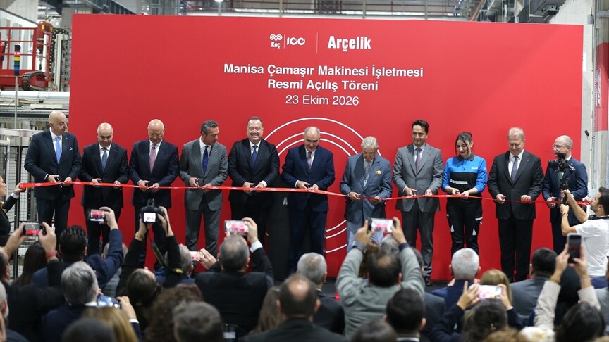 Arçelik, 200 milyon avroluk yatırımla Manisa'da çamaşır makinesi işletmesini açtı haber görseli