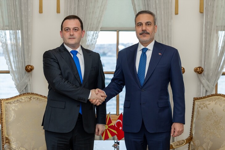 Ministri i Jashtëm turk Hakan Fidan priti ministrin pa portofol të Maqedonisë së Veriut  Zulfikar Zejnulla