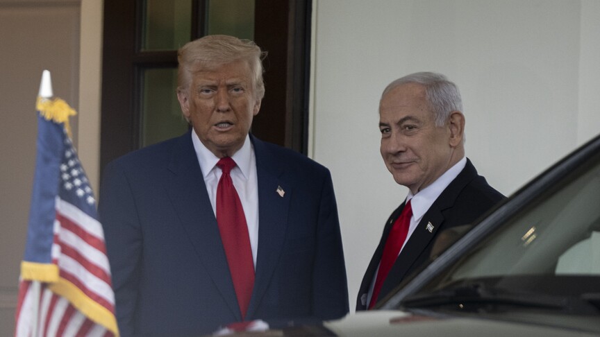 Axios: Danışmanlarının çoğu, Trump'ın Netanyahu'yu destekleme kararına karşı çıkıyordu haber görseli