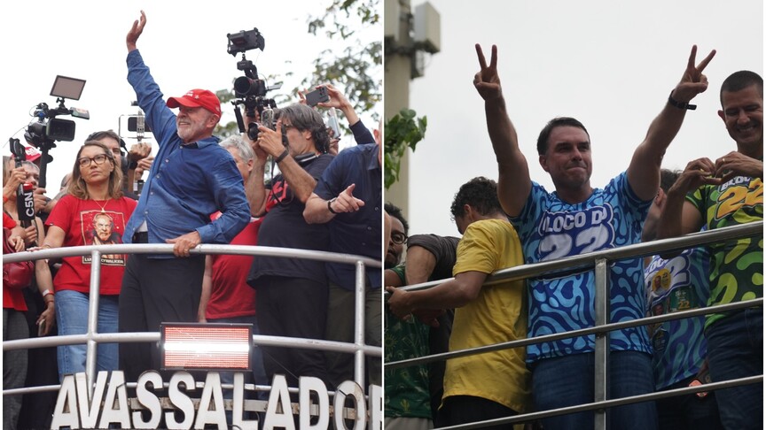 Braziliya namizədləri səsvermədən əvvəl son mitinqlərini keçirir
