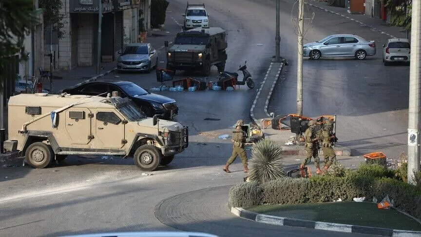 نابلس.. إصابة فلسطيني برصاص الجيش الإسرائيلي وآخر باعتداء مستوطنين