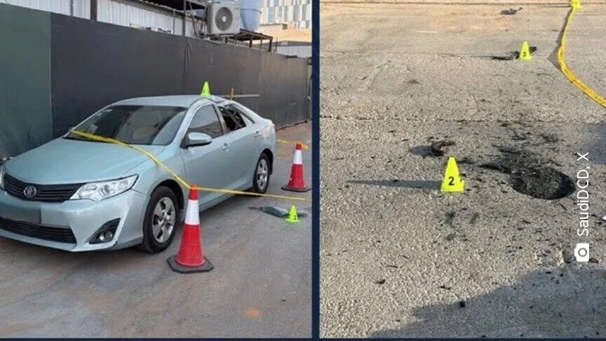 Mbetjet nga interceptimi i raketave balistike bien në Riad  shkaktojnë dëme materiale