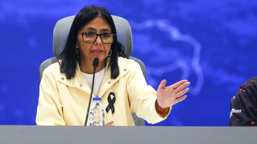 Venezuela's acting president calls opposition leader’s return a 'show'