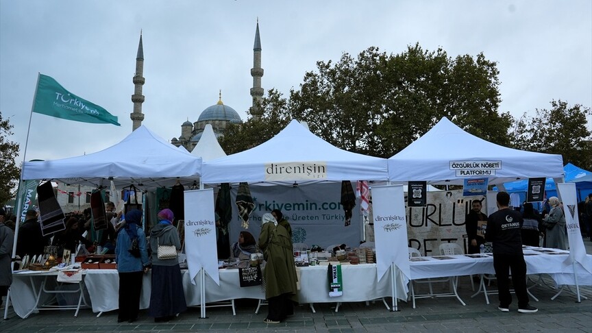 İstanbul'da "Filistin Dayanışma Günleri" etkinliği başladı