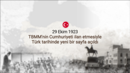 Türkiye Cumhuriyeti 103 yaşında