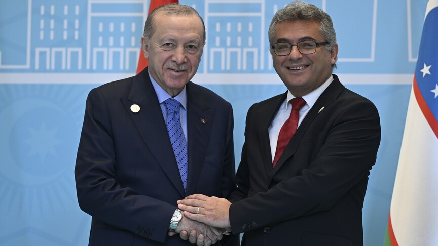 KKTC Başbakanı Üstel, KKTC ile ilgili açıklamaları için Cumhurbaşkanı Erdoğan'a teşekkür etti
