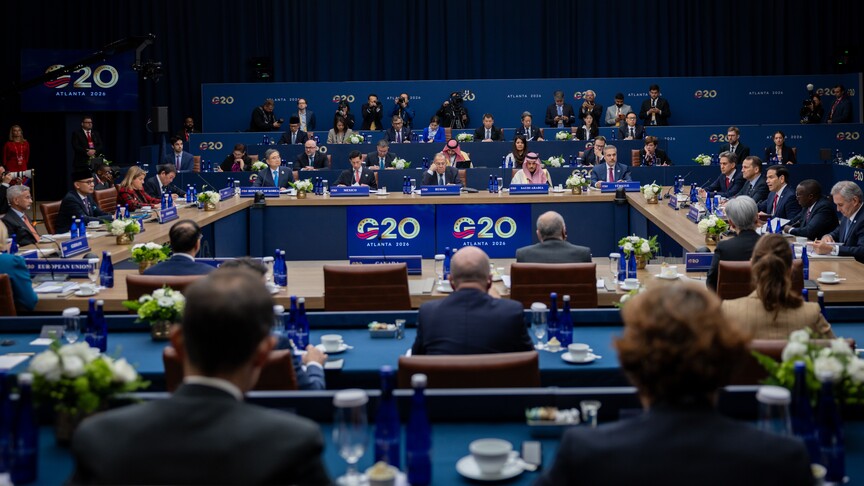 Atlanta'daki G20 Dışişleri Bakanları Toplantısı, aile fotoğrafı çekilmeden başladı haber görseli