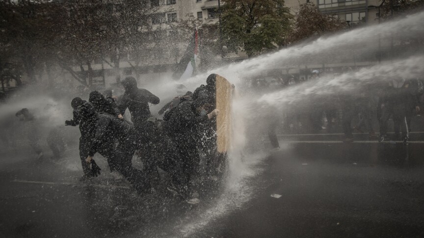 Avrupa sokaklarına ekim ayında protestolar damga vurdu