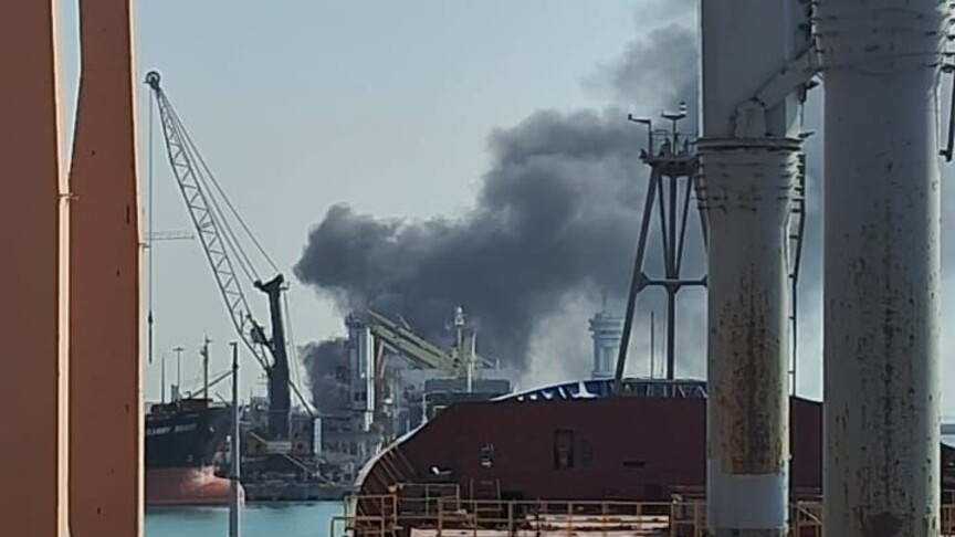 Iran says 4th oil tanker hit mine, caught fire in Strait of Hormuz