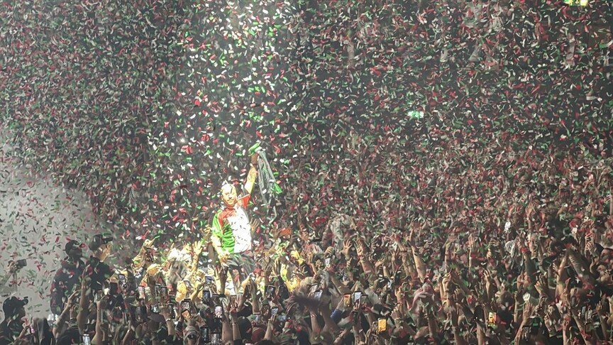 ABD'li rapçi Macklemore, Özgür Filistin Turnesi'nin son konserini Londra'da verdi haber görseli