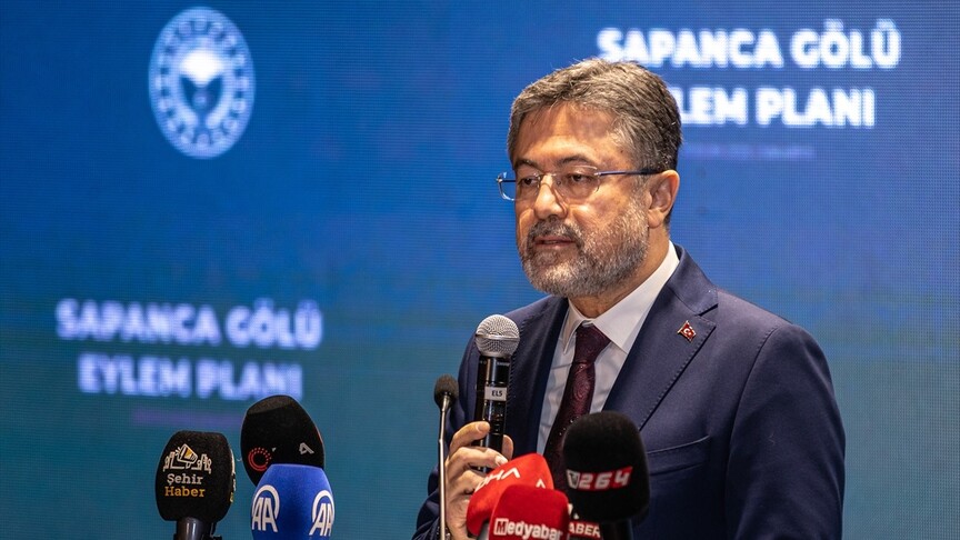Bakan Yumaklı: (Sapanca Gölü Eylem Planı) 5 yıl içinde 25,5 milyar liralık yatırım yapılacak