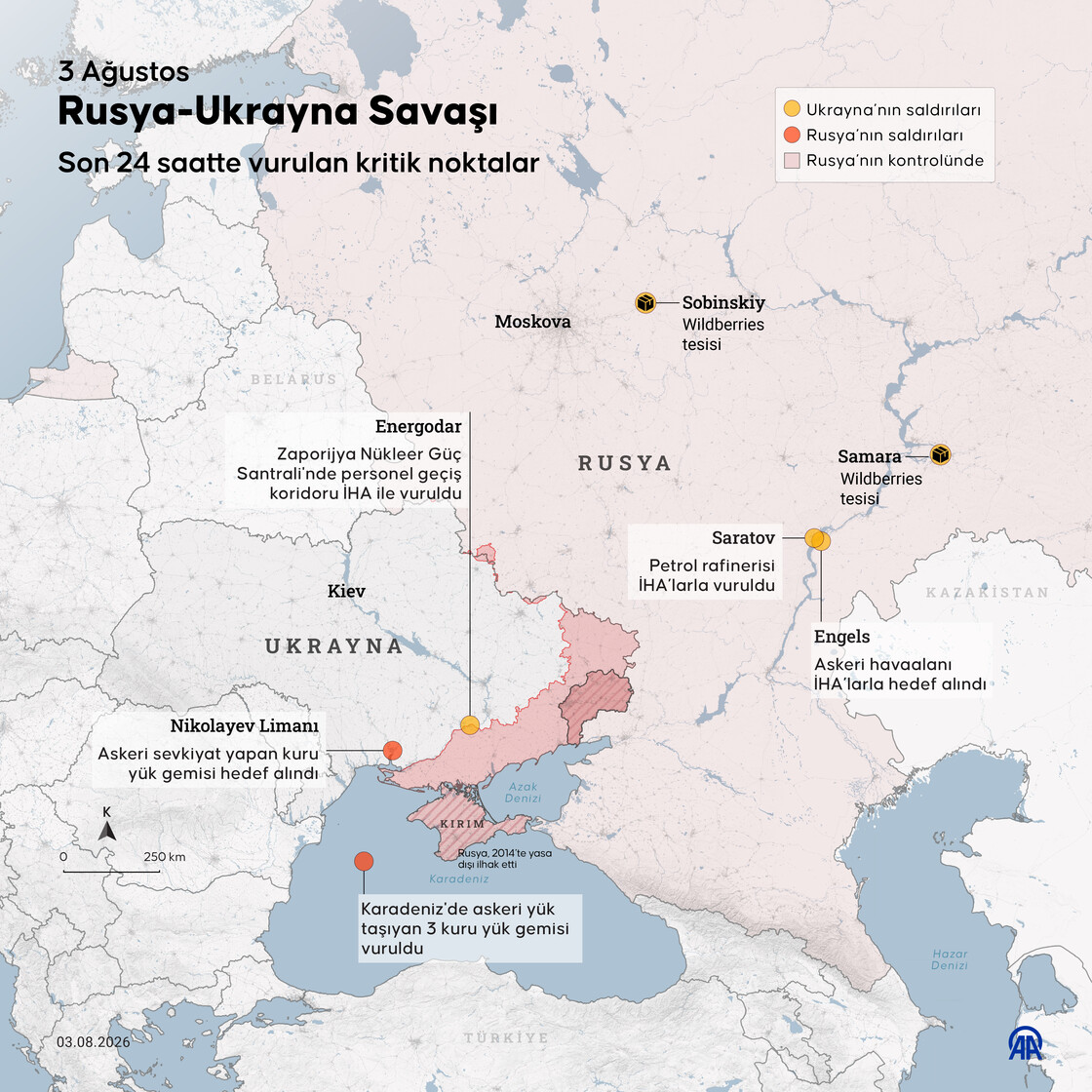 Rusya-Ukrayna savaşında son 24 saatte yaşanan gelişmeler