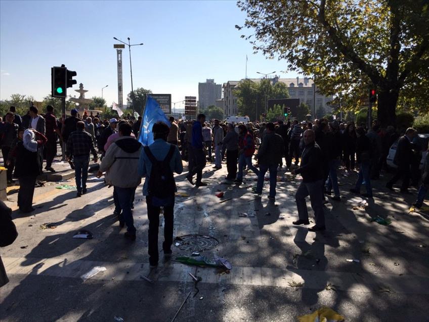 Ankara'da patlama meydana geldi