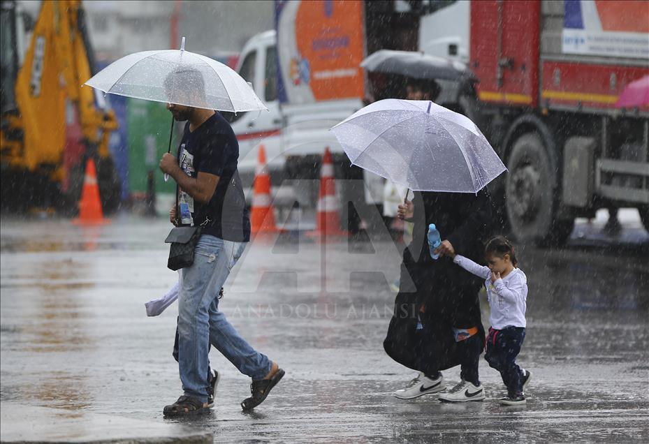 İstanbul'da sağanak