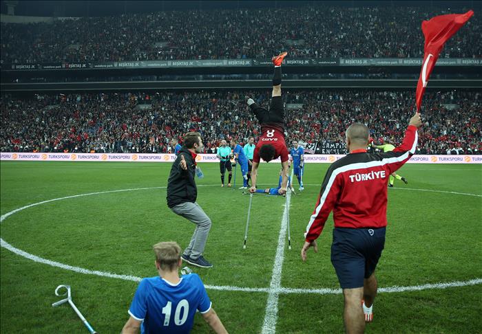 Турската фудбалската репрезентација на лица со ампутирани екстремитети шампион на Европа