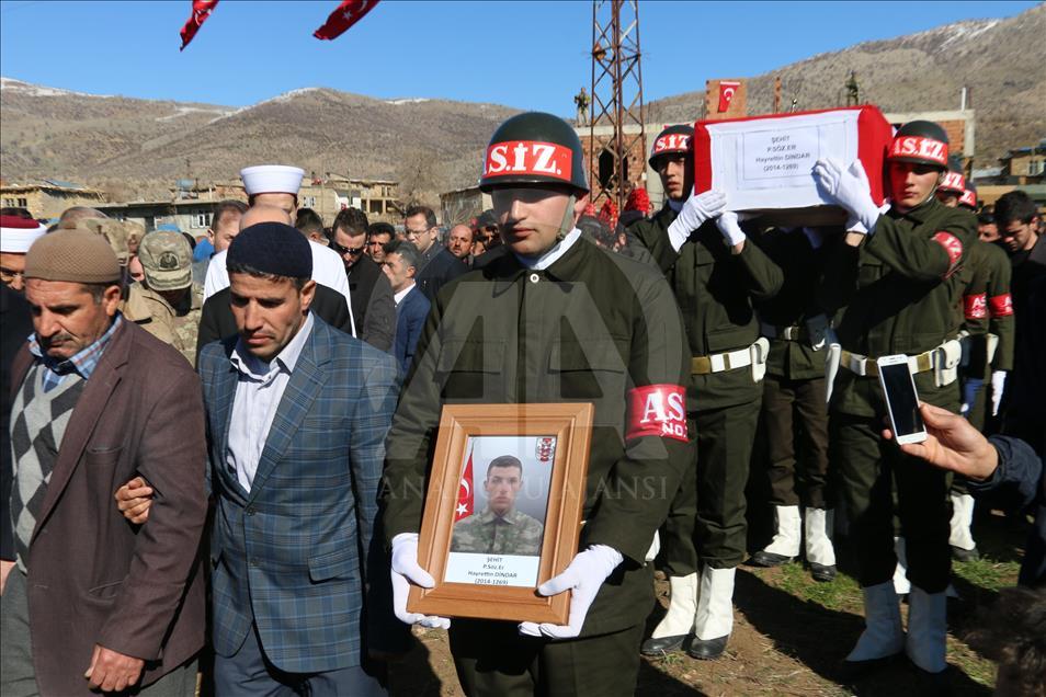 Şehitlerimizi uğurluyoruz