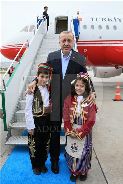 Cumhurbaşkanı Erdoğan, Kayseri'de
