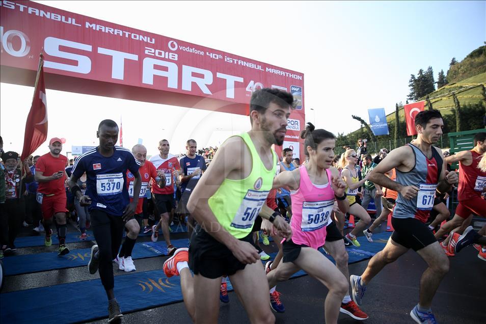 World's only intercontinental marathon starts in Istanbul
