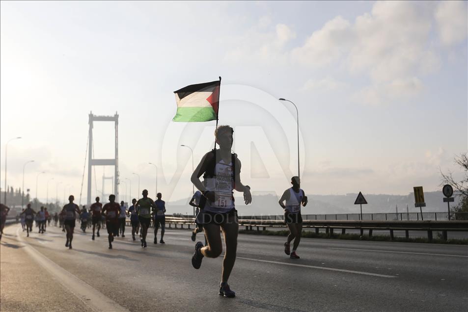 World's only intercontinental marathon starts in Istanbul
