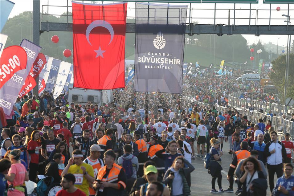 World's only intercontinental marathon starts in Istanbul
