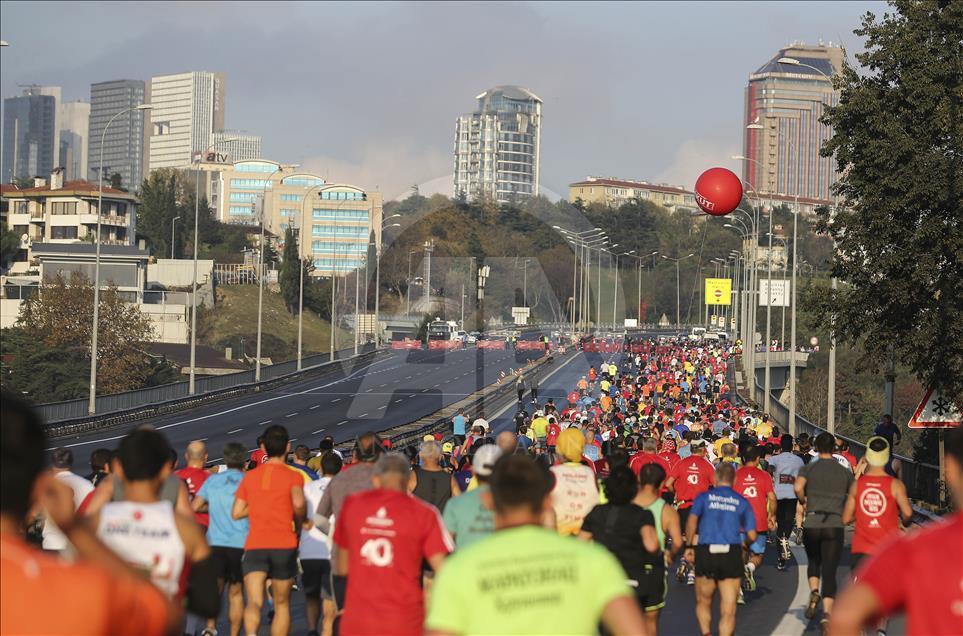 World's only intercontinental marathon starts in Istanbul
