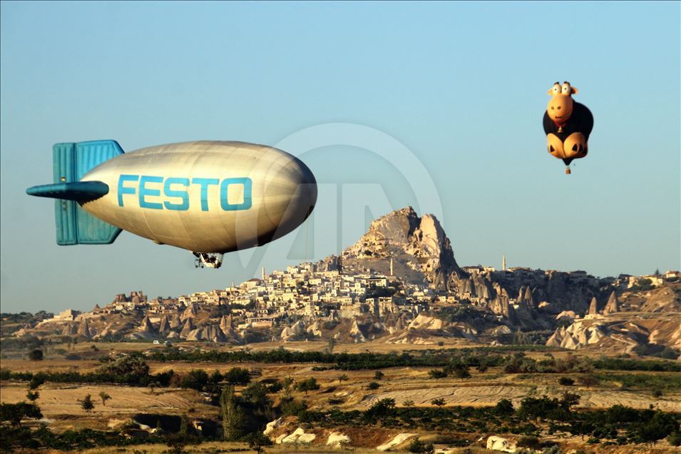 Festival balonları son kez uçtu
