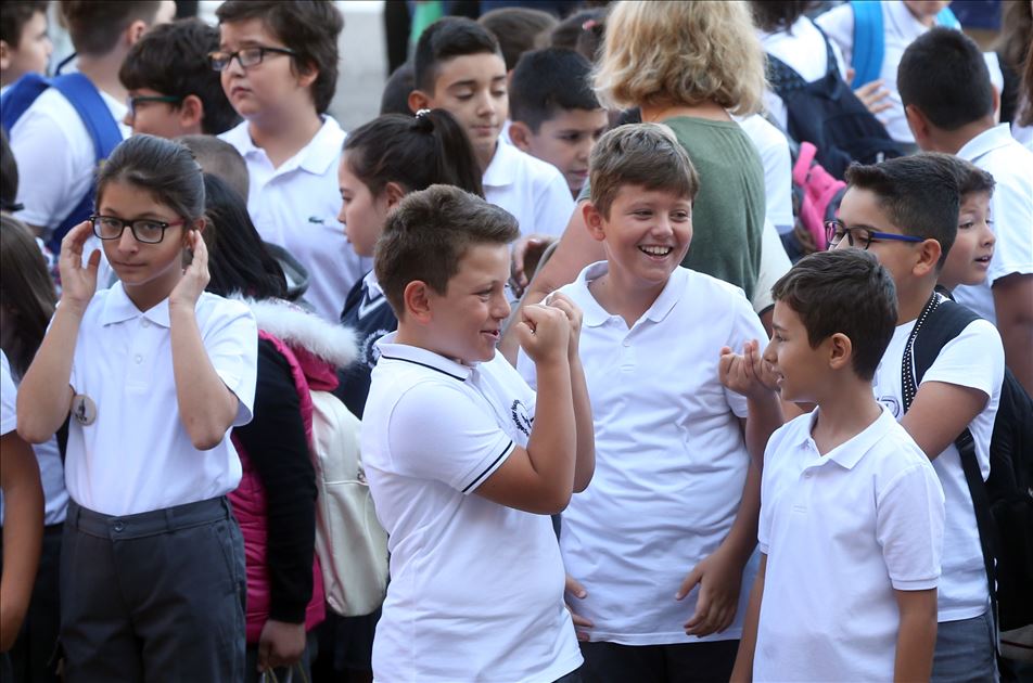 أول يوم مدرسة في تركيا