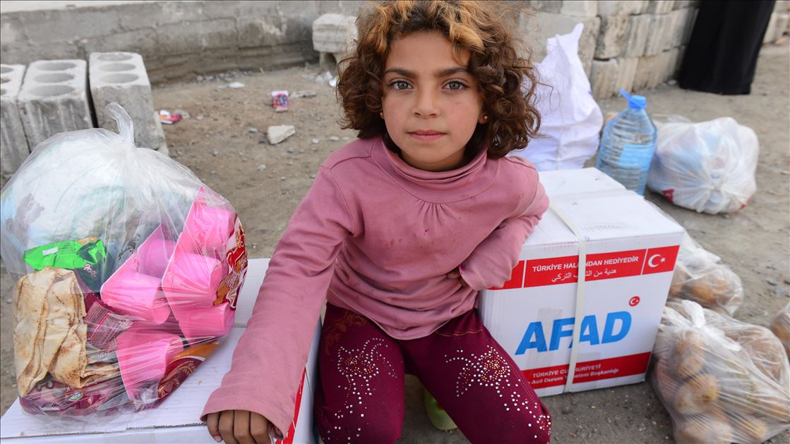 حمایت نهادهای مدنی ترکیه از نیازمندان تل‌ابیض و راس‌العین