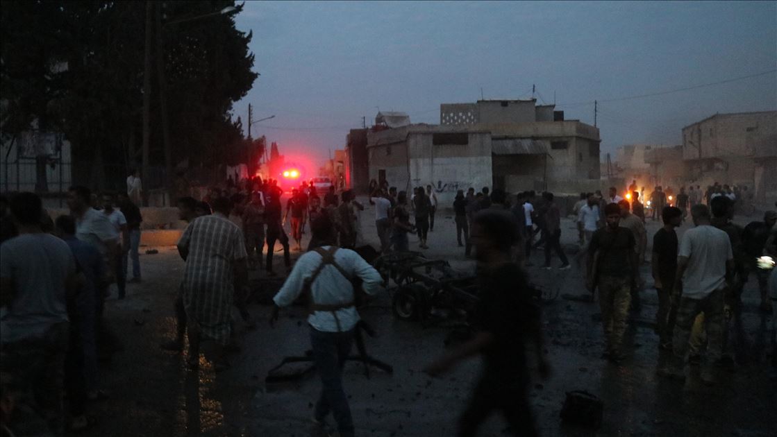 Tel Abyad'da bombalı terör saldırısı: 6 ölü