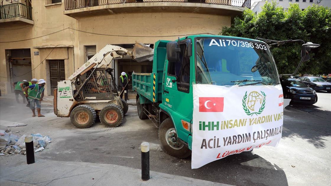 ترکیه بین 3700 خانواده در بیروت کمک‌های اولیه توزیع کرد