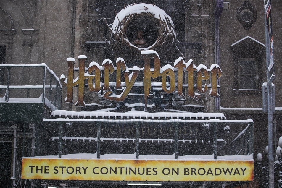 Snowstorm in New York 