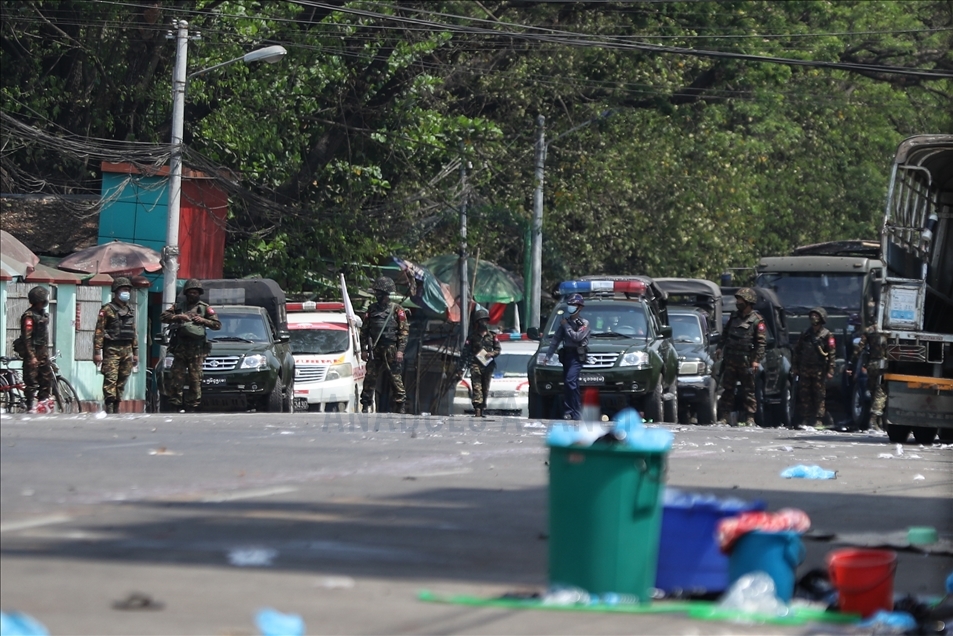 Anti-coup protests continue in Myanmar