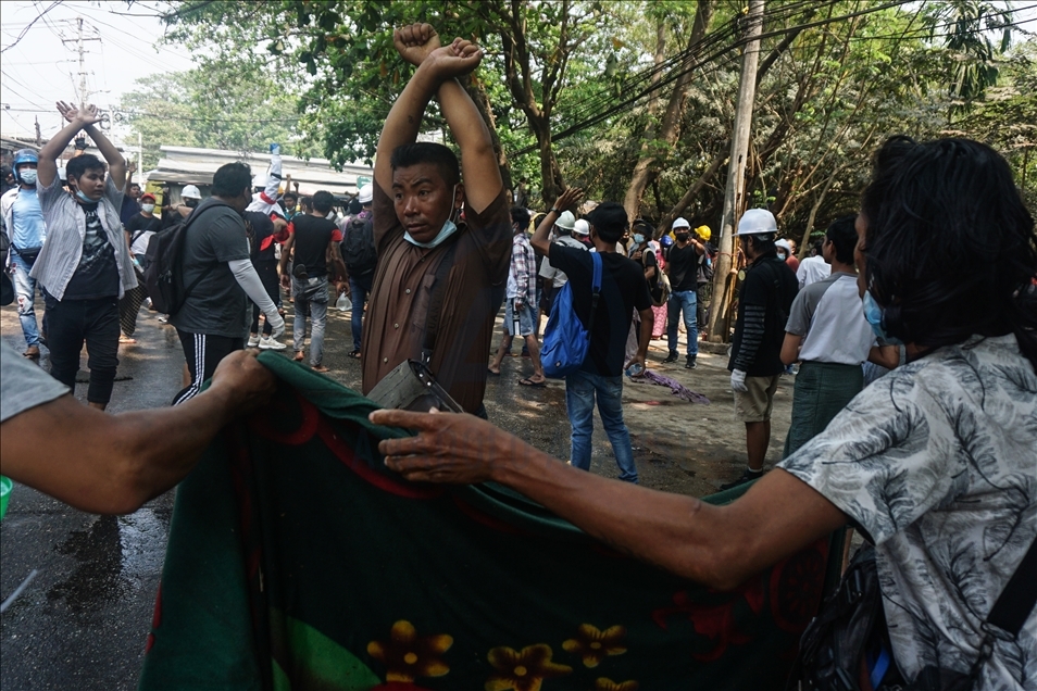 Anti-coup protests continue in Myanmar