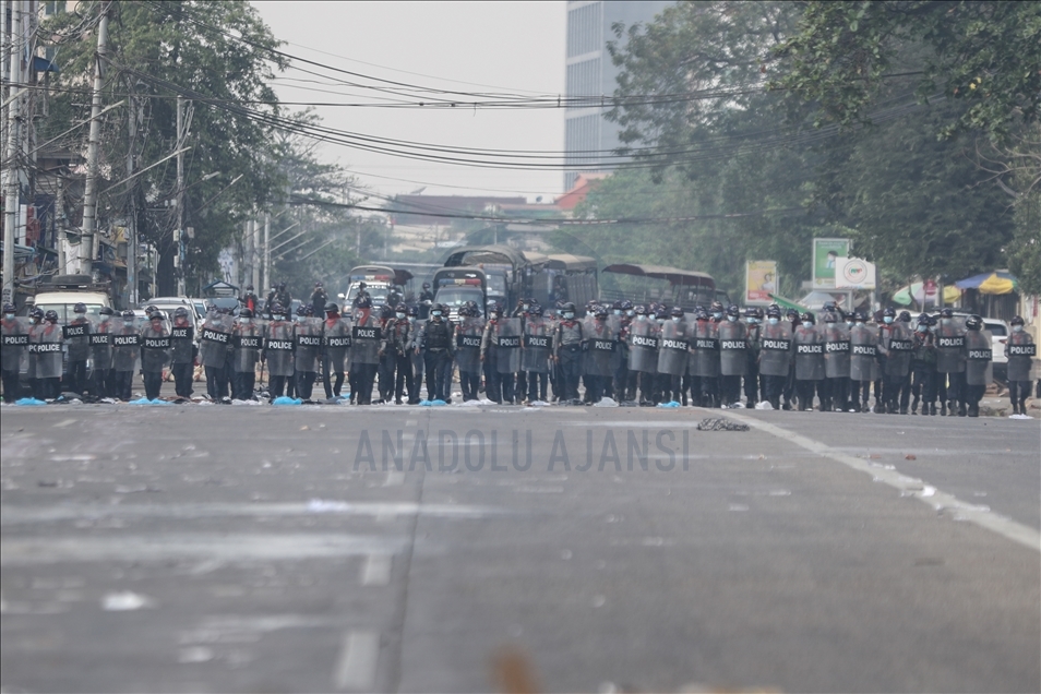 Anti-coup protests continue in Myanmar