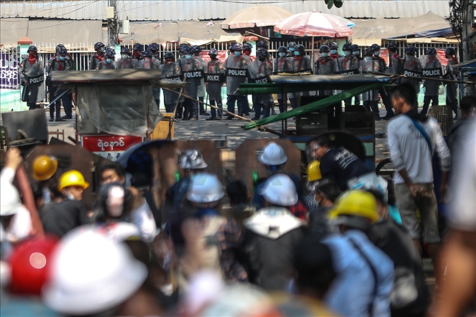Anti-coup protests continue in Myanmar