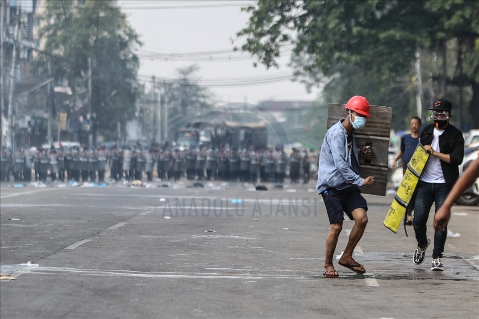 Anti-coup protests continue in Myanmar