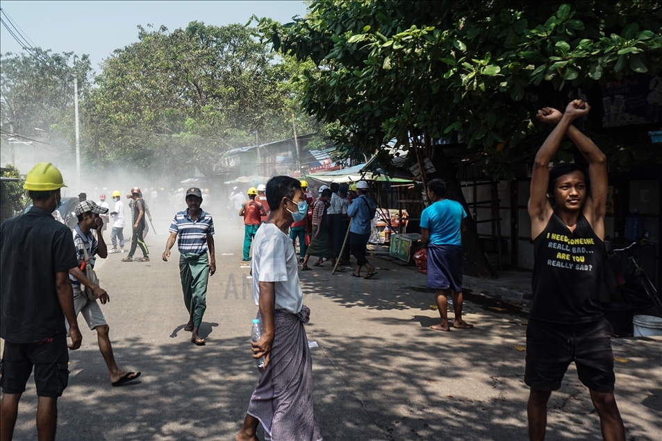 Anti-coup protests continue in Myanmar
