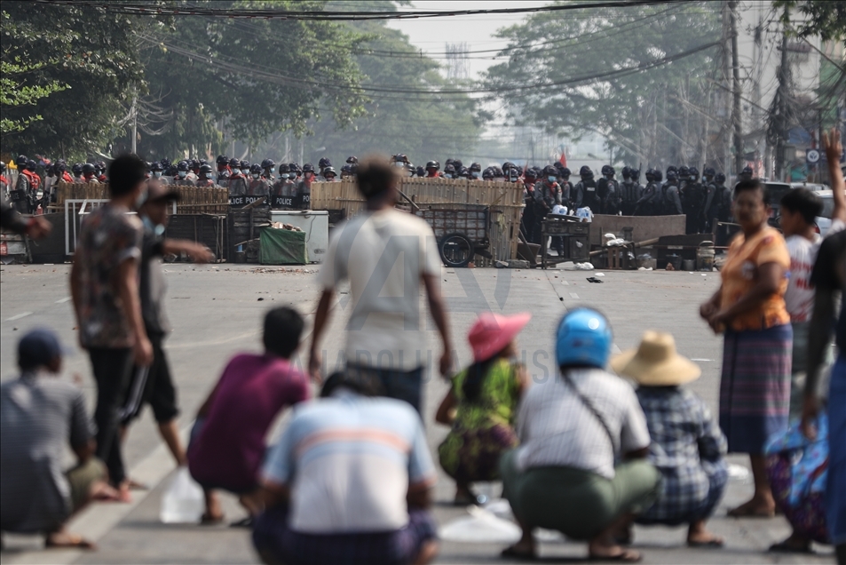 Anti-coup protests continue in Myanmar