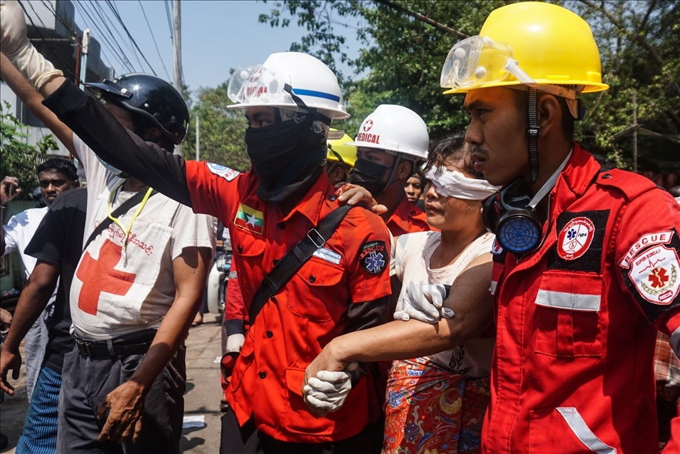 Anti-coup protests continue in Myanmar