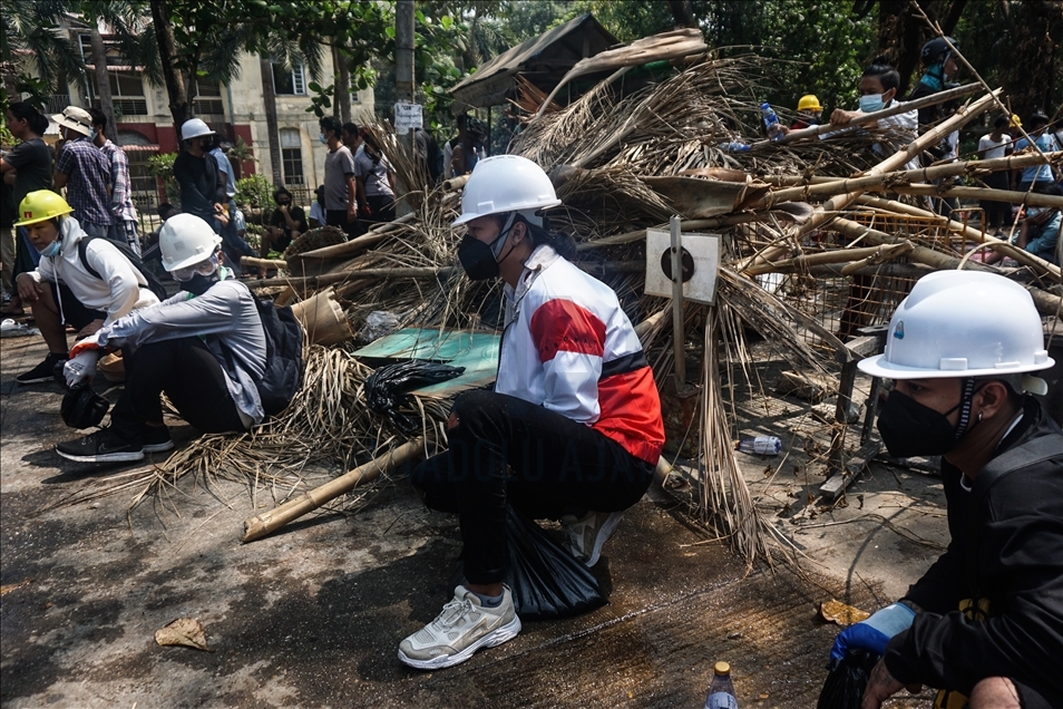 Anti-coup protests continue in Myanmar