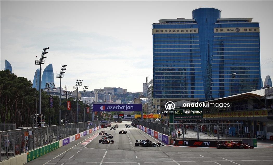 В Баку завершились гонки Формулы-1 в рамках Гран-при Азербайджана
