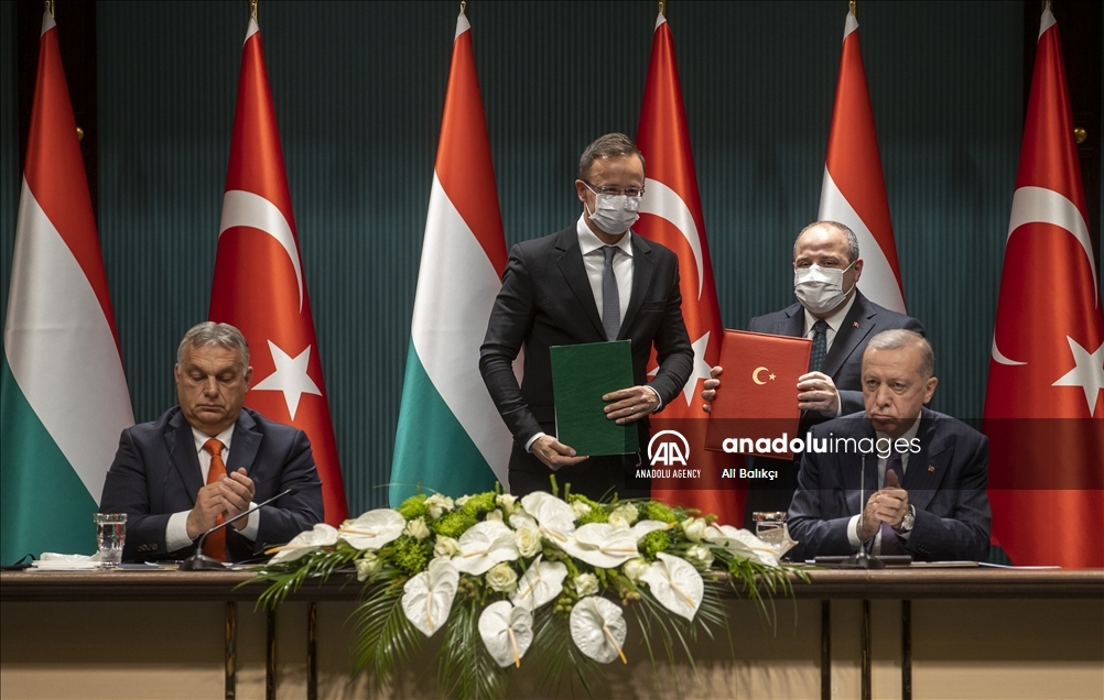 ترکیه و مجارستان 9 توافق‌نامه همکاری امضا کردند 